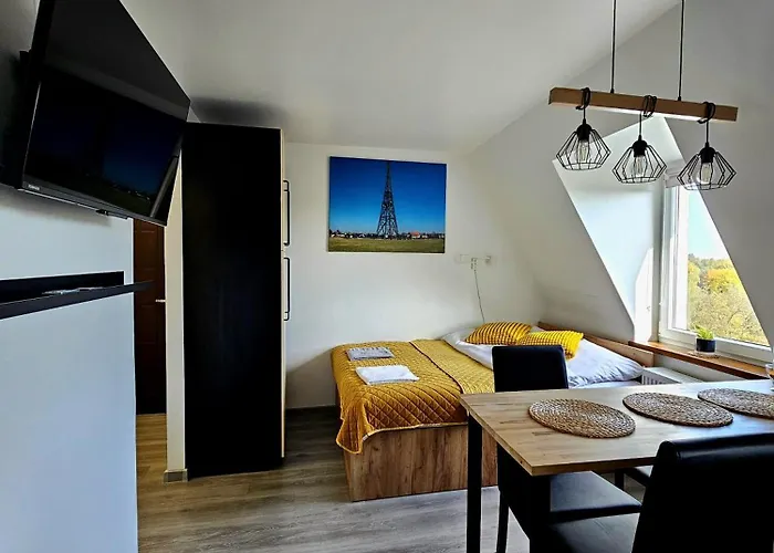 Pod Radiostacja -gliwice Tarnogorska, Parking Free, Klimatyzacja Appartement *